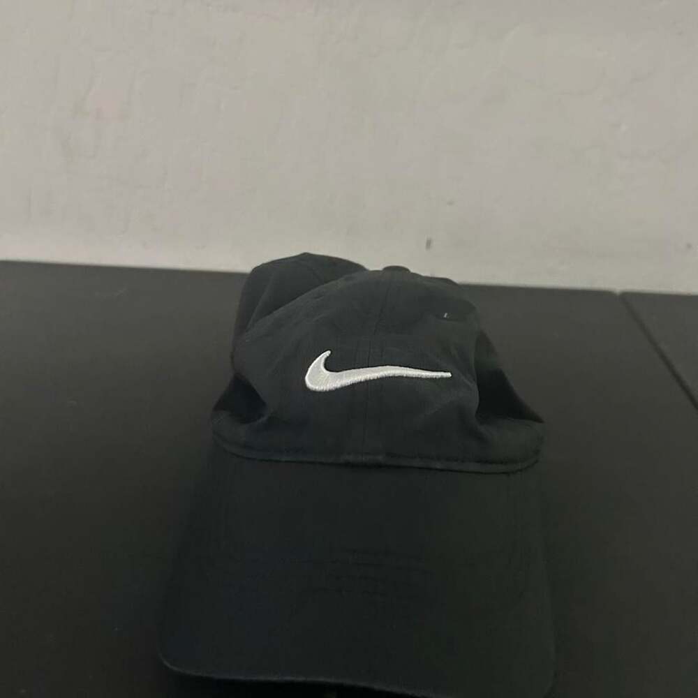 Nike Golf Hat Black Adjustable Strapback Cap